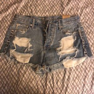American Eagle High Rise Shorts